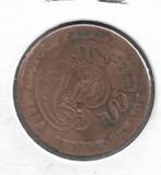 België: 2 centiemen 1859 - Leopold 1 - Morin 107, Postzegels en Munten, Munten | België, Losse munt, Verzenden