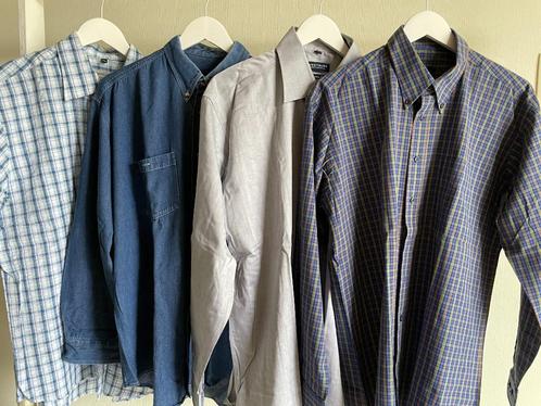 kastopruiming - 6 hemden XL - voor een prijsje, Kleding | Heren, Overhemden, Zo goed als nieuw, Halswijdte 43/44 (XL), Overige kleuren