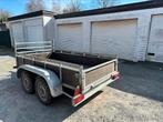 Aanhangwagen Remork dubbelAsser 750 Kg, Auto diversen, Aanhangers en Bagagewagens, Ophalen, Zo goed als nieuw