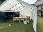 Stevige partytent, 4x8m met zijwanden., Tuin en Terras, Partytenten, Ophalen, Gebruikt, Partytent, 4 tot 6 meter