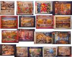 Puzzels - 17 stuks, Hobby en Vrije tijd, Ophalen, Meer dan 1500 stukjes, Zo goed als nieuw, Legpuzzel