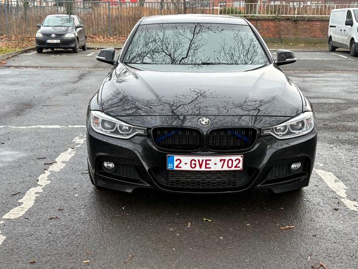 Bmw 320i F30, Auto's, BMW, Particulier, Overige modellen, Benzine, Euro 5, Berline, 5 deurs, Handgeschakeld, Zwart, Zwart, Leder