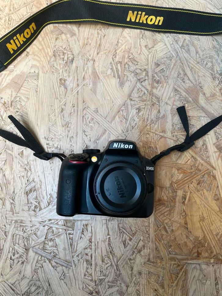 Nikon D3400 spiegelreflexcamera body, Audio, Tv en Foto, Fotocamera's Digitaal, Gebruikt, Spiegelreflex, Nikon, Ophalen of Verzenden