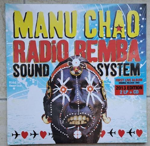 Manu Chao : double 33T + CD 'radio memba sound system', CD & DVD, Vinyles | Musique du monde, Enlèvement ou Envoi