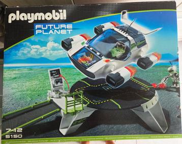 Playmobil 5150 Turbojet met lanceerplatform, Enlèvement ou Envoi, Comme neuf, Ensemble complet