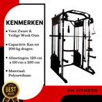 PH Fitness Power Rack Smith Machine met 160KG Gewichtsstapel, Sport en Fitness, Fitnessmaterialen, Ophalen of Verzenden, Nieuw