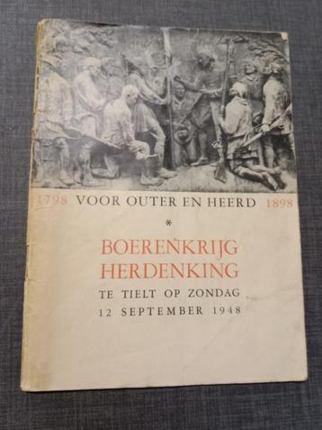 Boerenkrijg herdenking – Tielt 1948 beschikbaar voor biedingen