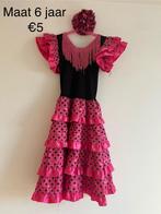 Verkleedkleedje Flamenco - maat 6 jaar, Kinderen en Baby's, Meisje, 110 t/m 116, Gebruikt, Ophalen of Verzenden