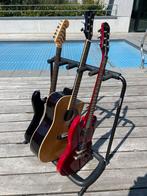 Lot gitaren te koop, Epiphone, Phoenix, Fazley + accessoires, Ophalen, Epiphone