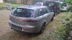 Alfa 159 stationwagen, Auto's, Voorwielaandrijving, Zwart, 4 cilinders, Leder