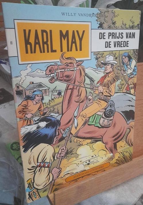Karl May nr 81 de prijs van de vrede ‘’ eerste druk  1984 , Boeken, Stripverhalen, Zo goed als nieuw, Eén stripboek, Verzenden