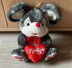 Knuffel ‘I love you’, Ophalen of Verzenden, Zo goed als nieuw, Beer