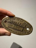 WW1 plaque du wagon d'artillerie M1888 TRÈS RARE !, Collections, Objets militaires | Général, Enlèvement ou Envoi