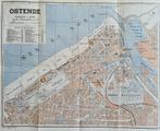 1929 - Oostende  groot stadsplan, Antiek en Kunst, Kunst | Etsen en Gravures, Verzenden