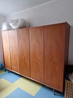 Vintage kast met 5 deuren, Huis en Inrichting, Kasten | Kleerkasten, Ophalen, Gebruikt, 200 cm of meer, 150 tot 200 cm