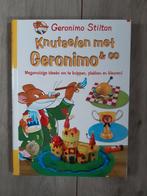 knutselboek Geronimo stilton, Livres, Loisirs & Temps libre, Convient aux enfants, Scrapbooking et Bricolage, Enlèvement ou Envoi