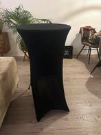 Hoge tafel en 4 stoelen, Huis en Inrichting, Tafels | Statafels, Ophalen, Zo goed als nieuw