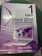 Schoolboek Word 2016 basis 1, Enlèvement ou Envoi