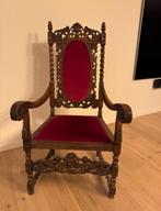 Sinterklaas stoel gestoffeerd, Ophalen