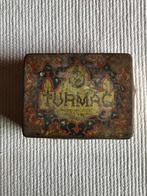 boîte à cigarettes en tôleTURMAC 1920-1940, Collections, Boîte en métal, Autres marques, Utilisé, Enlèvement ou Envoi, Autre