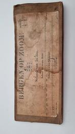 topografische kaart Bergen op Zoom linnen 1914, Verzamelen, Ophalen of Verzenden, Gebruikt