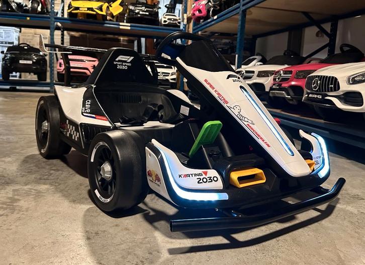 Formula 1 GoKart 24V DRIFTER II 15 KM/H – Afstandsbediening!, Kinderen en Baby's, Speelgoed | Buiten | Accuvoertuigen, Nieuw, Ophalen of Verzenden