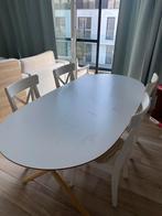 Eettafel, Huis en Inrichting, Tafels | Eettafels, Ophalen, Overige materialen, 50 tot 100 cm, Vijf personen of meer