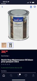 Quickstep maintenance oil, Bricolage & Construction, Peinture, Vernis & Laque, Comme neuf