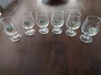 6 Palm bierglazen, Ophalen, Bierglas