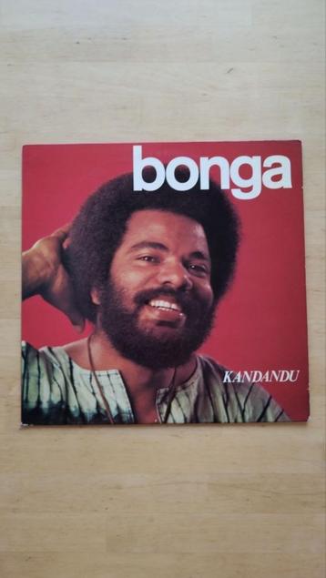 BONGA Kandandu LP Vinyle FRANCE 1980 afro folk soul brazil, 12 pouces, Enlèvement ou Envoi, Soul, Nu Soul ou Neo Soul, 1980 à 2000