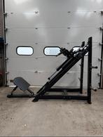 Plate loaded hacksquat / squatmachine / 50 mm / black, Sport en Fitness, Fitnessmaterialen, Ophalen, Gebruikt, Benen, Overige typen