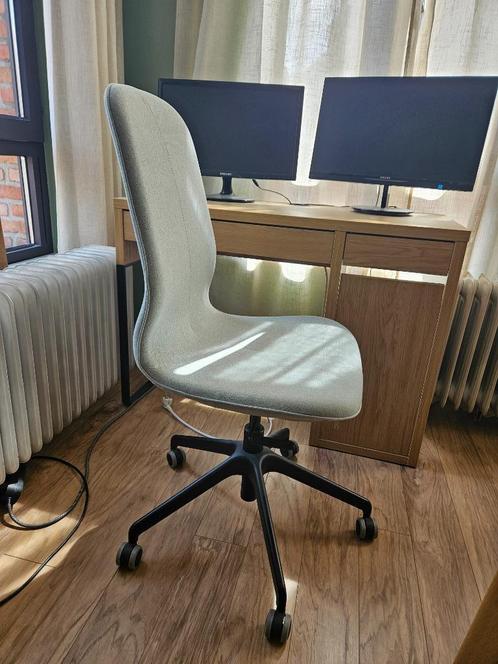 Bureaustoel Ikea LANGFJALL, Huis en Inrichting, Bureaustoelen, Gebruikt, Bureaustoel, Groen, Ophalen