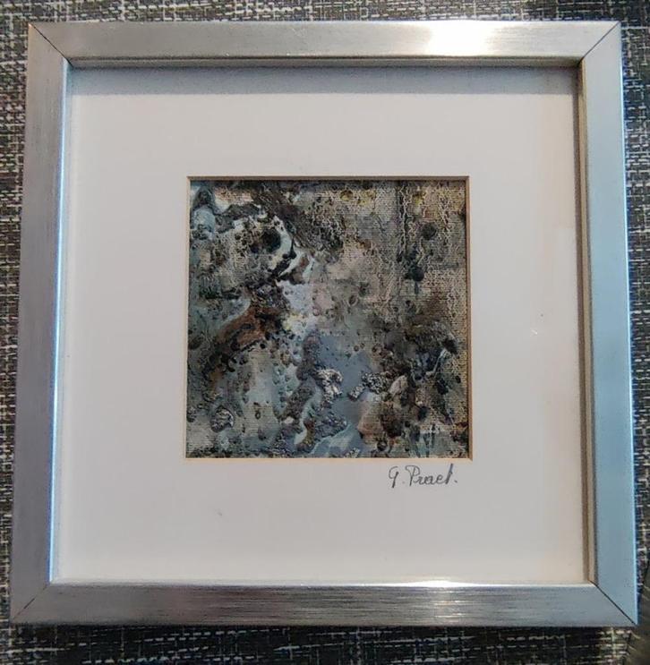 Terra 1 en 2 - Unieke kunstwerken van Praet Gigi ???€, Antiek en Kunst, Kunst | Schilderijen | Klassiek, Ophalen