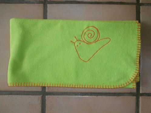 Couverture vert/orange IKEA : 88 x 88 cm, Kinderen en Baby's, Dekens, Slaapzakjes en Inbakerproducten, Zo goed als nieuw, Deken