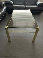 salontafel, Huis en Inrichting, Tafels | Salontafels, Ophalen, Gebruikt, 50 tot 75 cm, Glas
