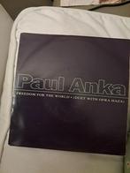 Single : Paul Anka, (Freedom for the world), Ophalen of Verzenden, Zo goed als nieuw, Single