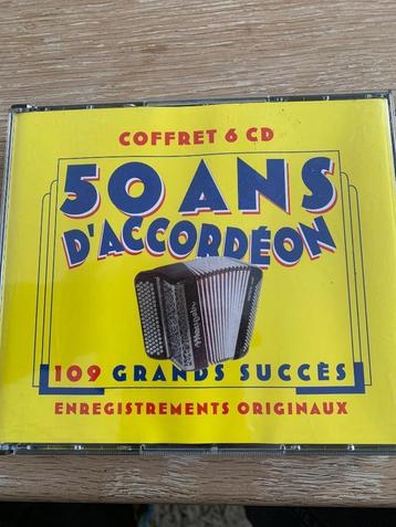 2CD : 50 ans d’accordéon et méga musette beschikbaar voor biedingen