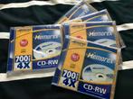 5 CD-RW ongebruikt, Comme neuf, Enlèvement ou Envoi