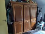 garde robe en chêne, meubles de rangement, Ophalen, 150 tot 200 cm, Eikenhout, Met hangruimte