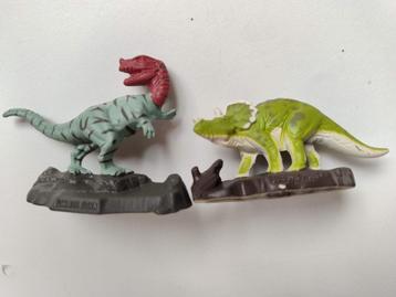 Kenner Jurassic Park 1993 - Ceratosaurus and Triceratops