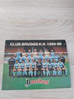 Kaart Club Brugge, Verzamelen, Sportartikelen en Voetbal, Ophalen of Verzenden, Gebruikt, Poster, Plaatje of Sticker