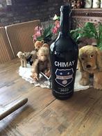 Mega fles blauwe Chimay 300 cl leeg, Verzamelen, Ophalen of Verzenden