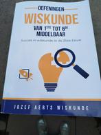 Oefeningen wiskunde 1ste tot 6de middelbaar, Boeken, Schoolboeken, Ophalen, Zo goed als nieuw, ASO, Wiskunde A