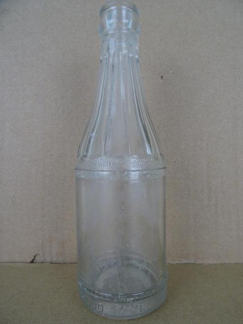 Bodemvondst glazen flesje Tims Rotterdam 1925-1940 Tims 22cl, Antiek en Kunst, Antiek | Glaswerk en Kristal, Ophalen of Verzenden