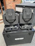 2x Lyre beam 7R 230W + Flightcase, Ophalen, Zo goed als nieuw, Licht