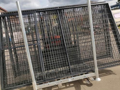 Hondenren hondenpaneel 3 meter 75 euro deur + 25 euro, Tuin en Terras, Tuinhekken en Hekwerk, Zo goed als nieuw, Ophalen of Verzenden