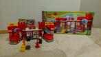 Lego duplo 10593 Brandweerkazerne - Incl. doos, Ophalen of Verzenden, Gebruikt, Complete set, Duplo