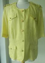 Veste / Blouse  Jaune/Moutarde " SCHNEBERGER " Taille L, Vêtements | Femmes, Comme neuf, Jaune, Taille 42/44 (L), Enlèvement ou Envoi