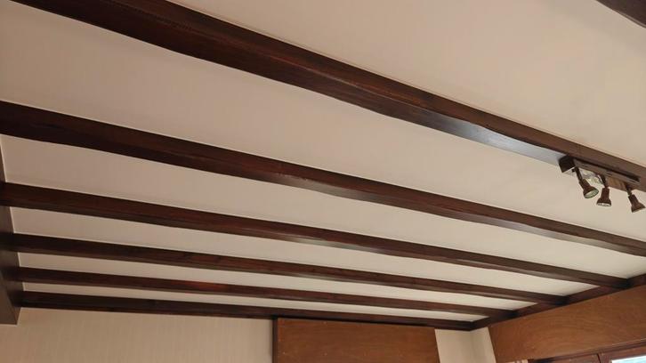 Poutres creuses en bois, poutres décoratives, poutres de pla, Bricolage & Construction, Bois & Planches, Utilisé, Poutre, 300 cm ou plus