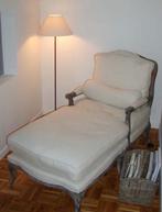 Chaise longue, Huis en Inrichting, Minder dan 150 cm, Gebruikt, Landelijk, Stof